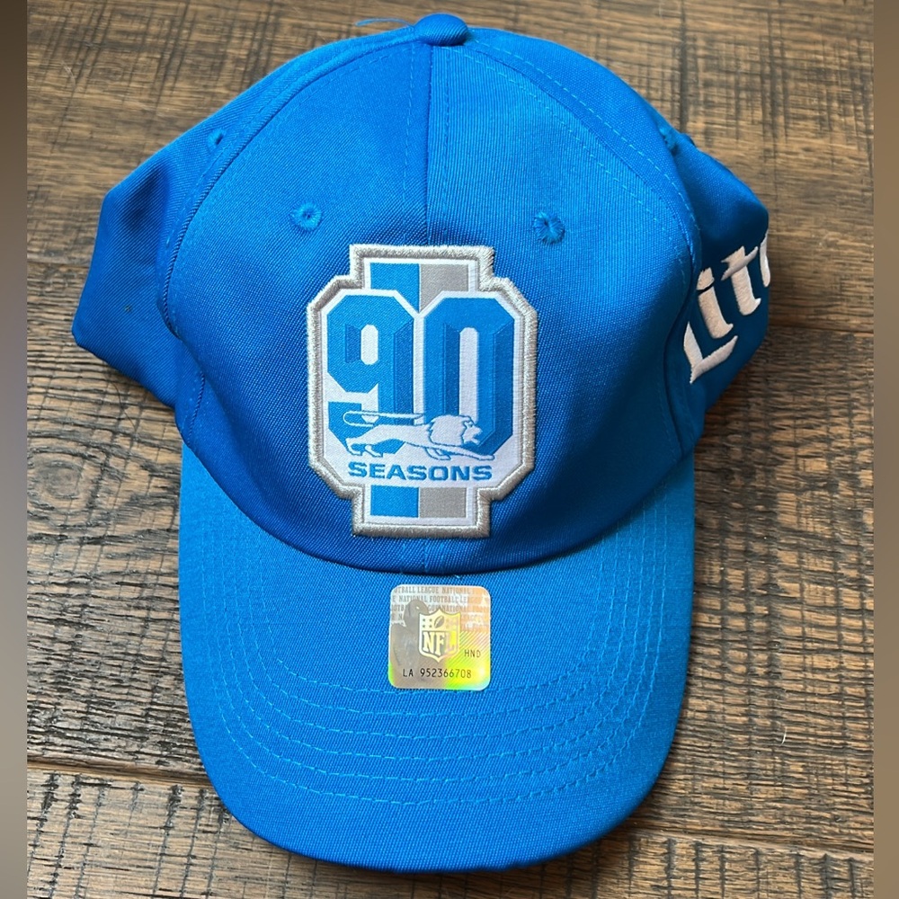 New Miller Lite Detroit Lions blue hat